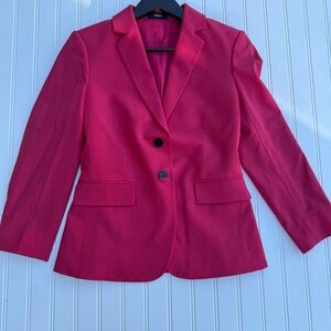 Theory Vibrant Pink Blazer
